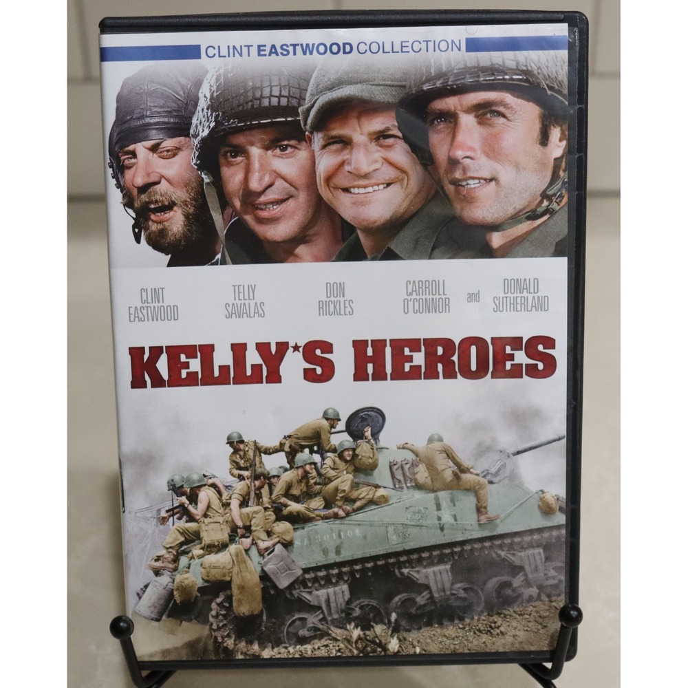 Kellys Heroes DVD Clint Eastwood Collection War Comedy Movie Widescreen 1970